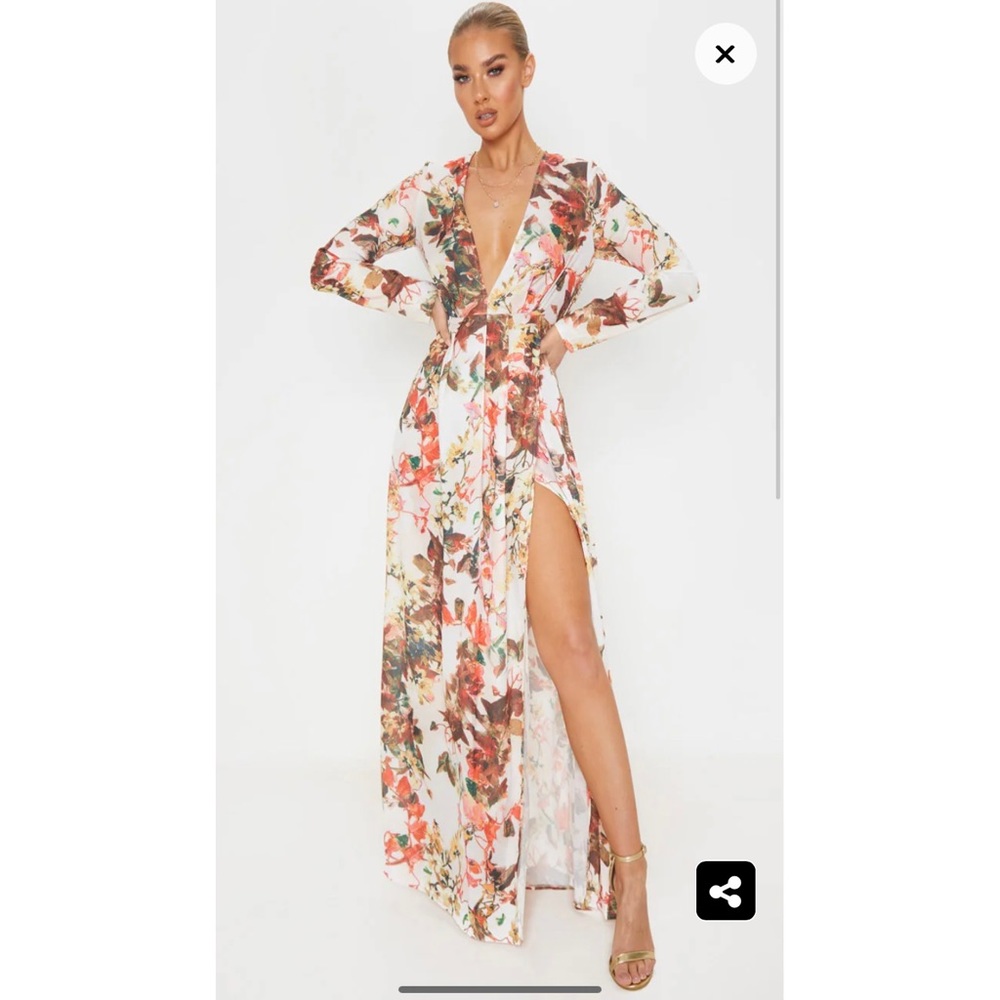 Floral maxi dress